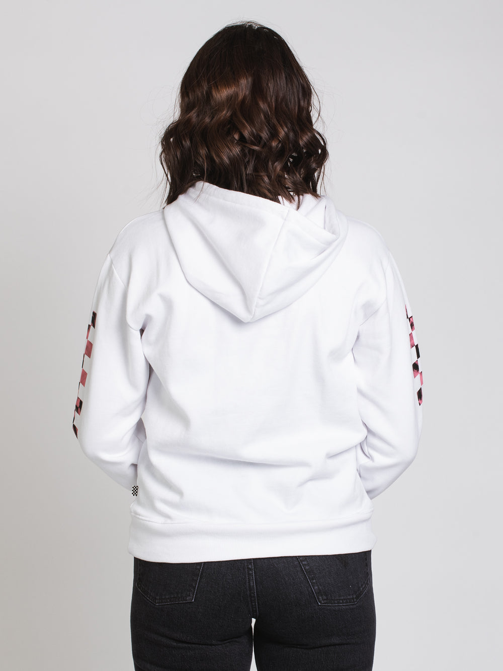 VANS SPIRAL TRIANGLE BOYFRIEND PULLOVER HOODIE - CLEARANCE