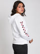 VANS VANS SPIRAL TRIANGLE BOYFRIEND PULLOVER HOODIE - CLEARANCE - Boathouse