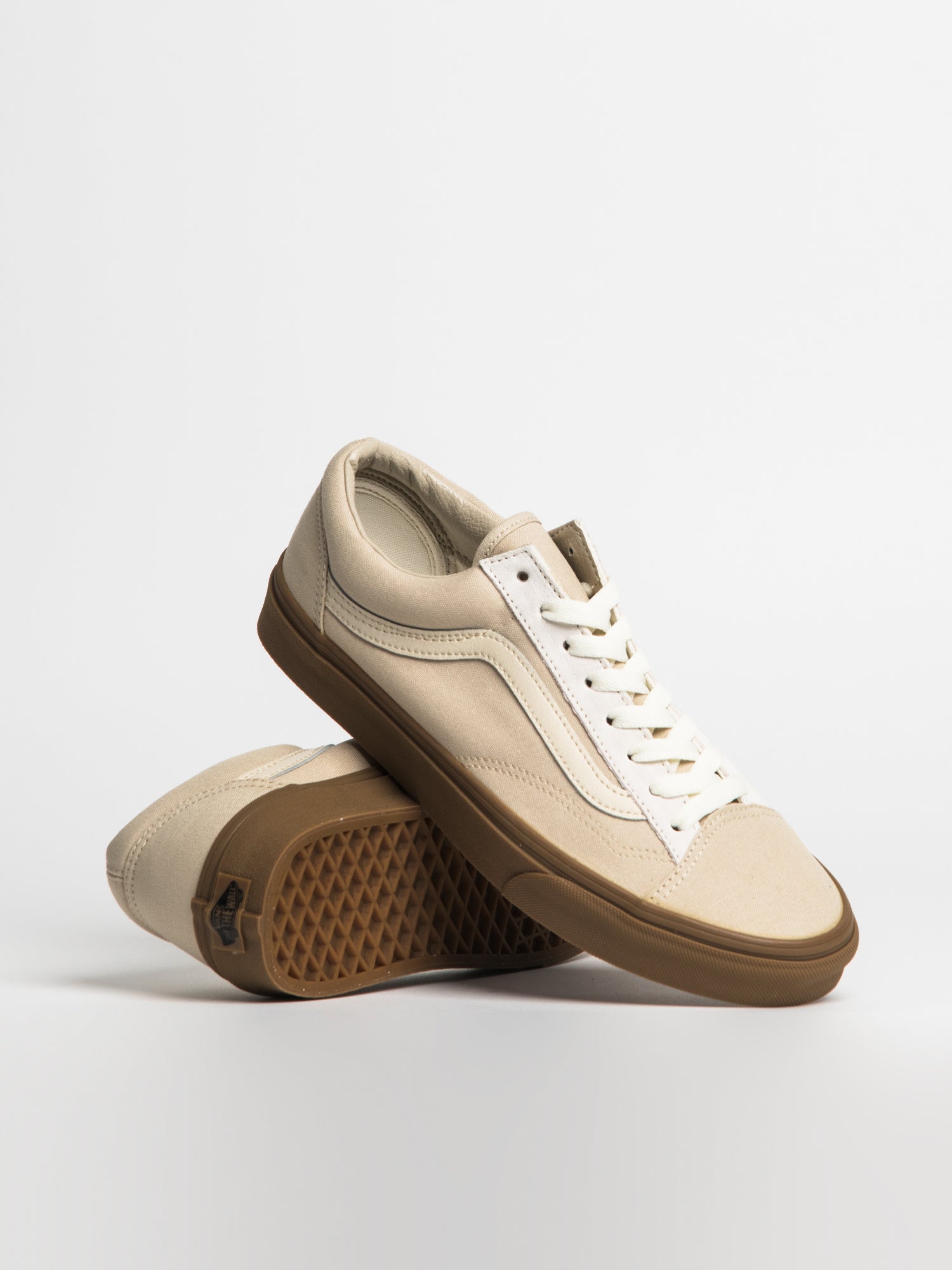 Cream hotsell vans mens