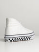 VANS WOMENS VANS SUPER COMFYCUSH SK8 HI SNEAKER - CLEARANCE - Boathouse