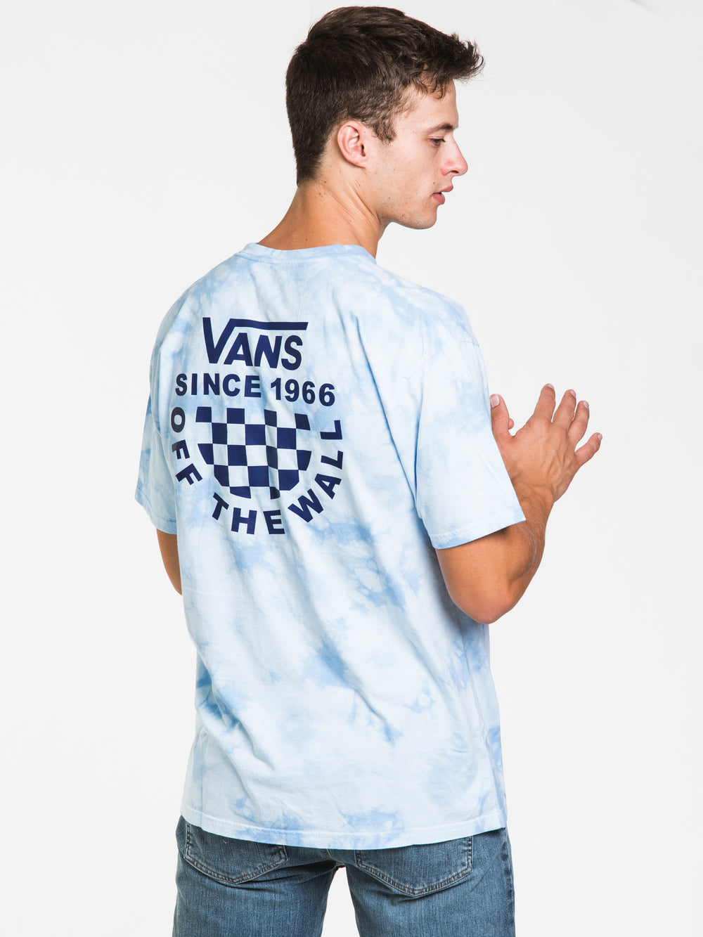 VANS CHECKER LOGO T-SHIRT - CLEARANCE