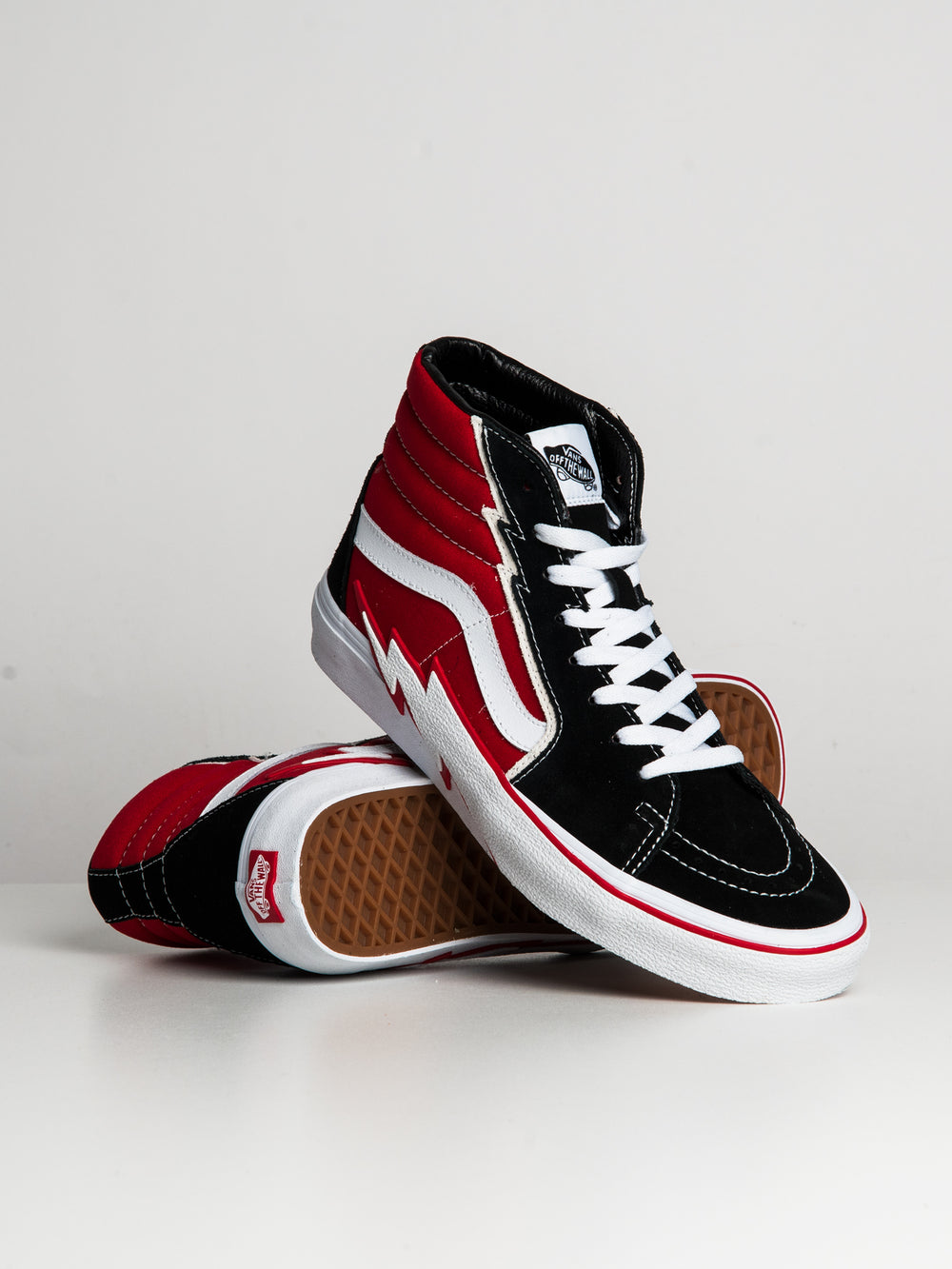 Vans Sk8 Hi Vans Mens Red Men's Shoes Vans Sk8-Hi Reissue (1966