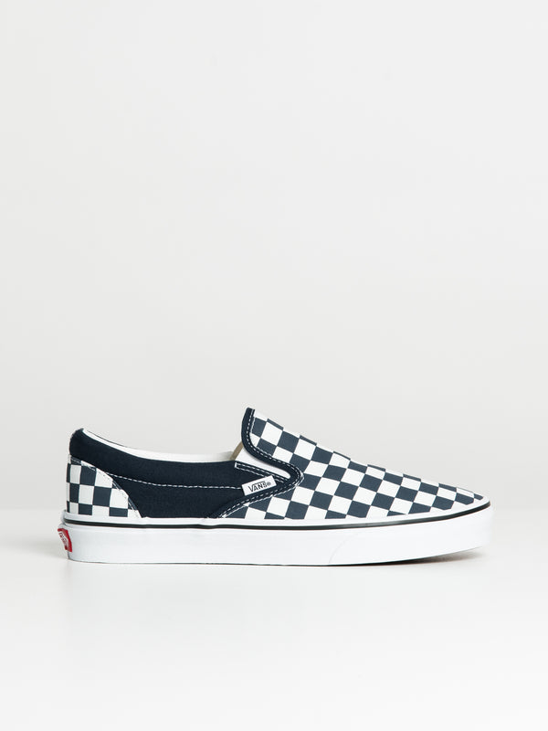 MENS VANS CLASSIC SLIP ON CHECKER PARISIAN NIGHT SNEAKER - CLEARANCE