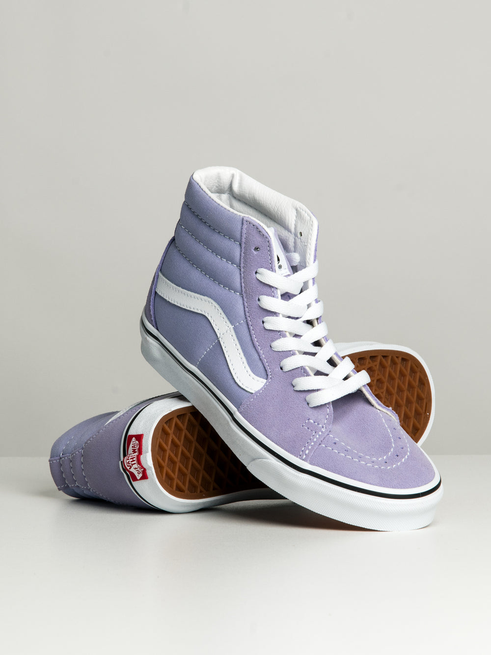 WOMENS VANS SK8 HI LAVENDER SNEAKER - CLEARANCE