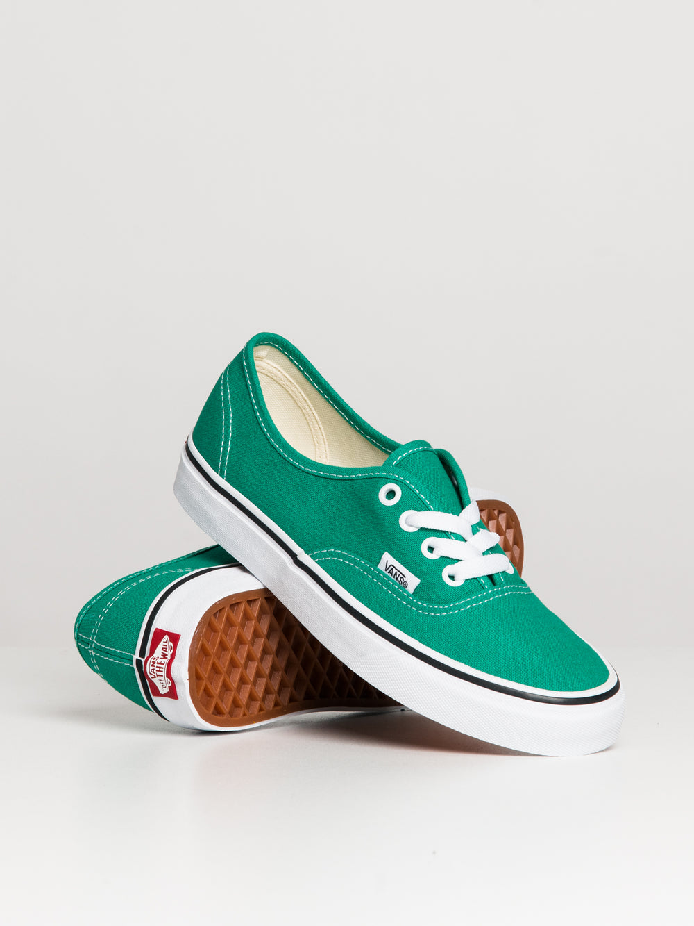 WOMENS VANS AUTHENTIC PEPPER GREEN SNEAKER - CLEARANCE