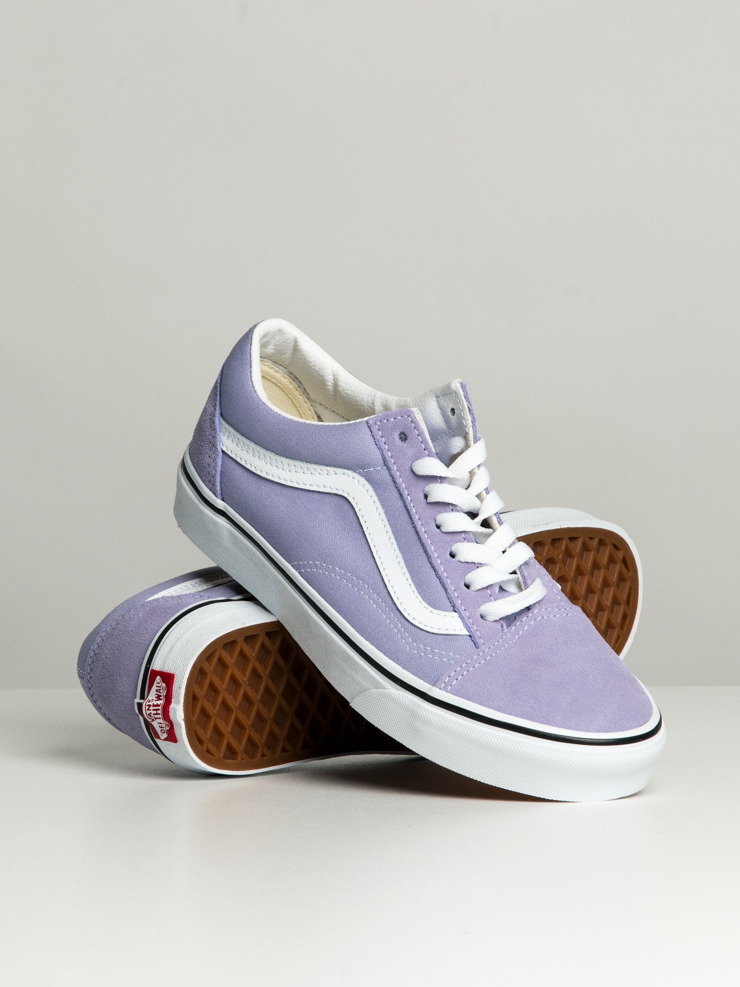 Purple vans cheap old skool womens