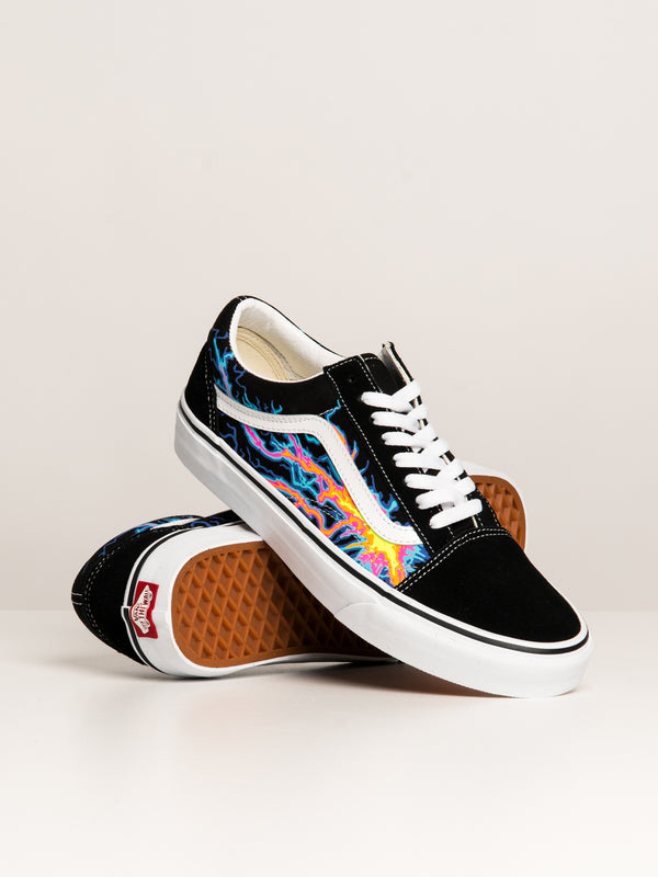 MENS VANS OLD SKOOL ELECTRIC FLAME SNEAKER - CLEARANCE