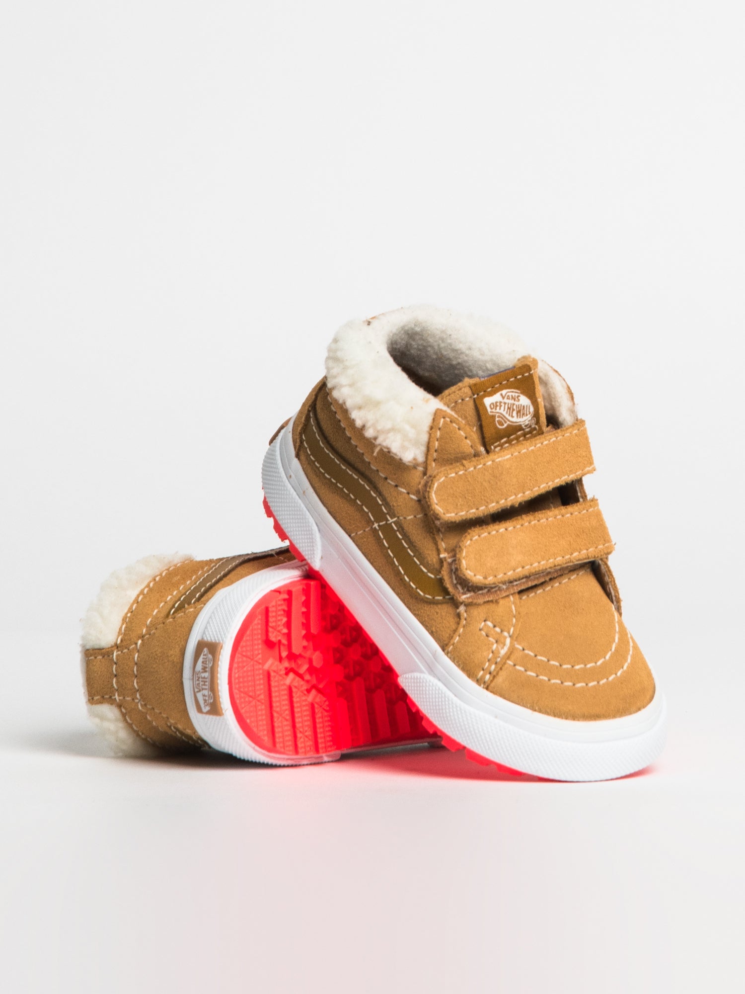 Kids vans outlet leather