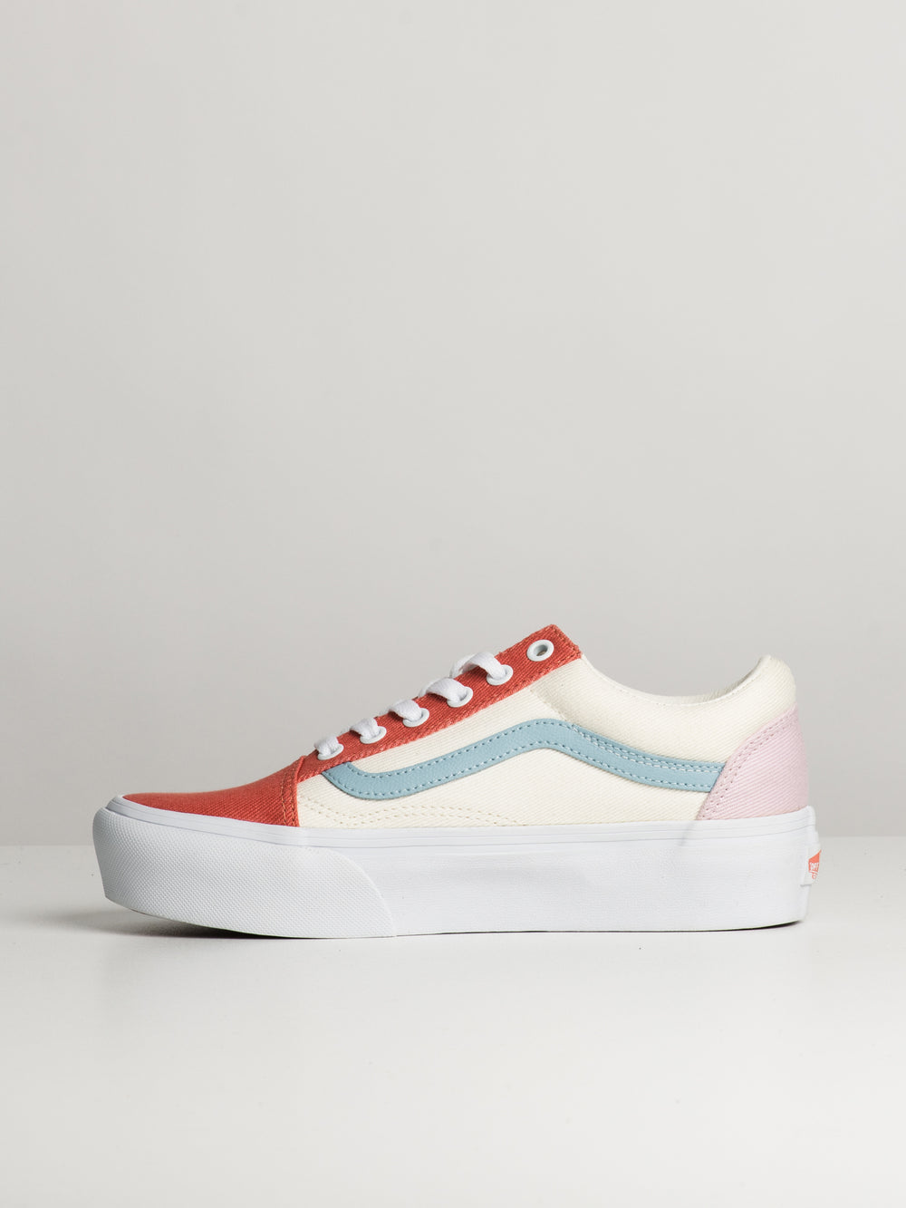 WOMENS VANS OLD SKOOL PLATFORM TWILL SNEAKER - CLEARANCE