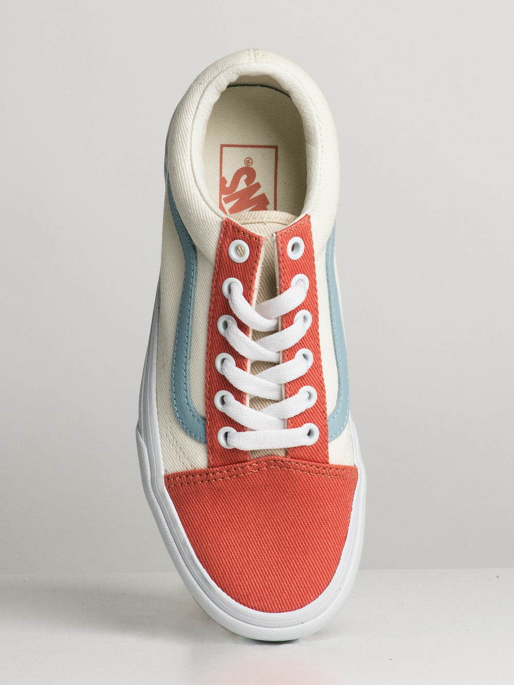 WOMENS VANS OLD SKOOL PLATFORM TWILL SNEAKER - CLEARANCE