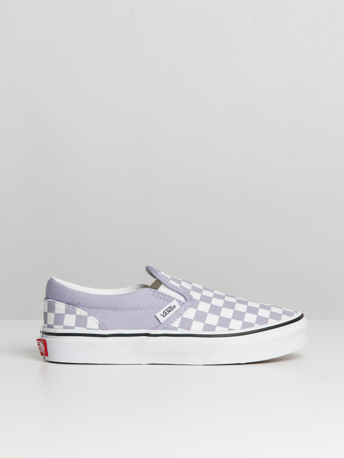 Light purple checkered vans online