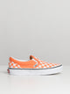 VANS VANS KIDS CLASSIC SLIP ON CHECKER MELON SNEAKER - CLEARANCE - Boathouse