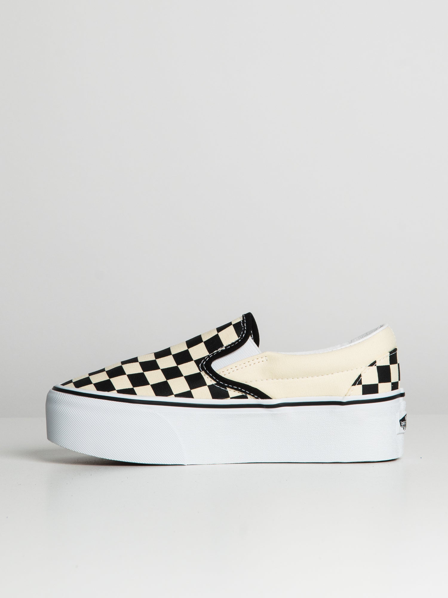 WOMENS VANS CLASSIC SLIP ON STACKFORM - CHECKER