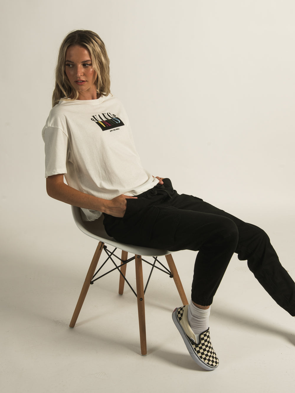 VANS ALWAYS LATE RELAXED BODY T-SHIRT - CLEARANCE