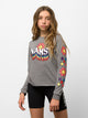 VANS KIDS VANS YOUTH GIRLS SMILE REPEATER LONG SLEEVE TEE  - CLEARANCE - Boathouse