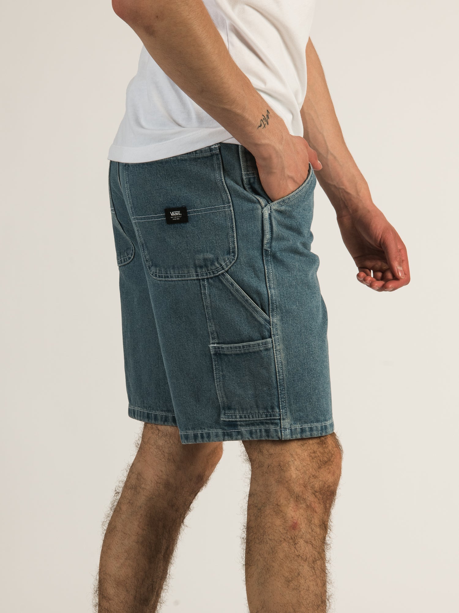 Vans hotsell denim shorts