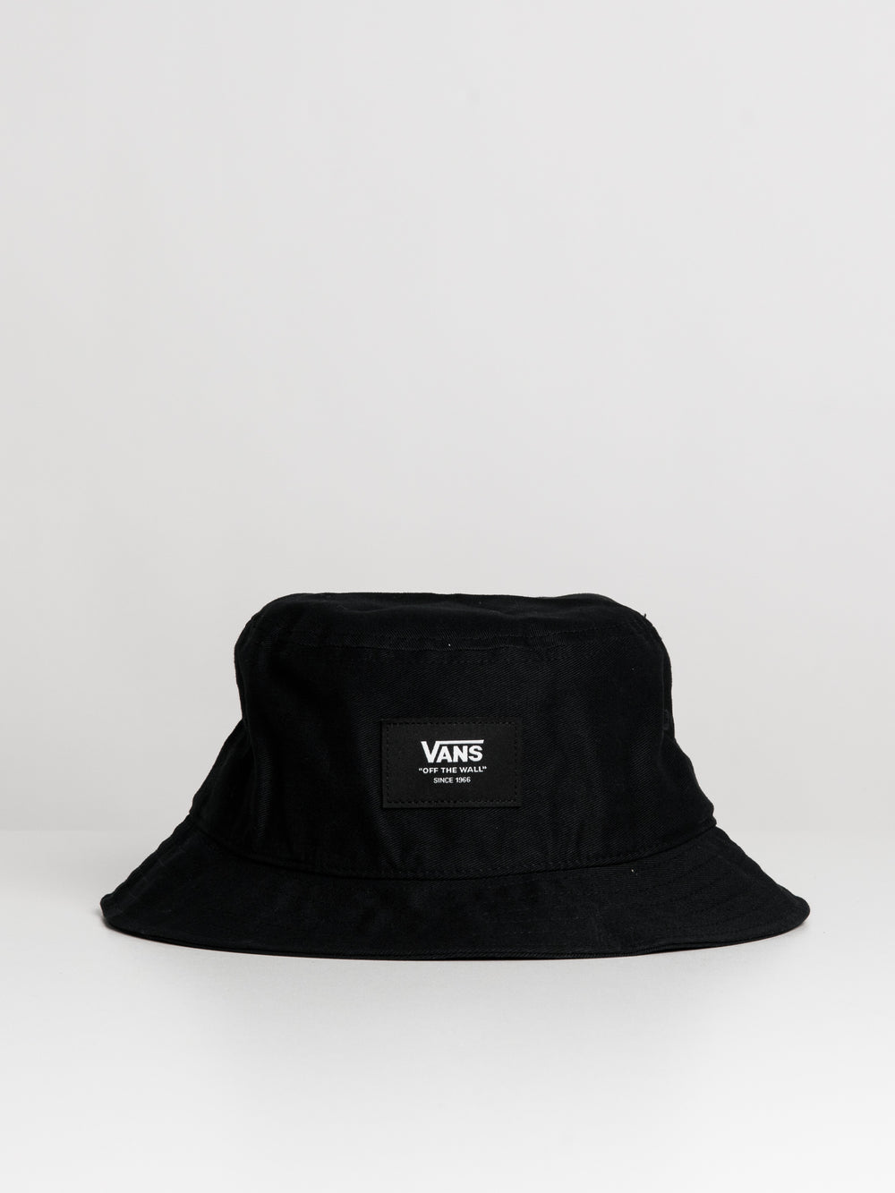 Black Patch Bucket Hat