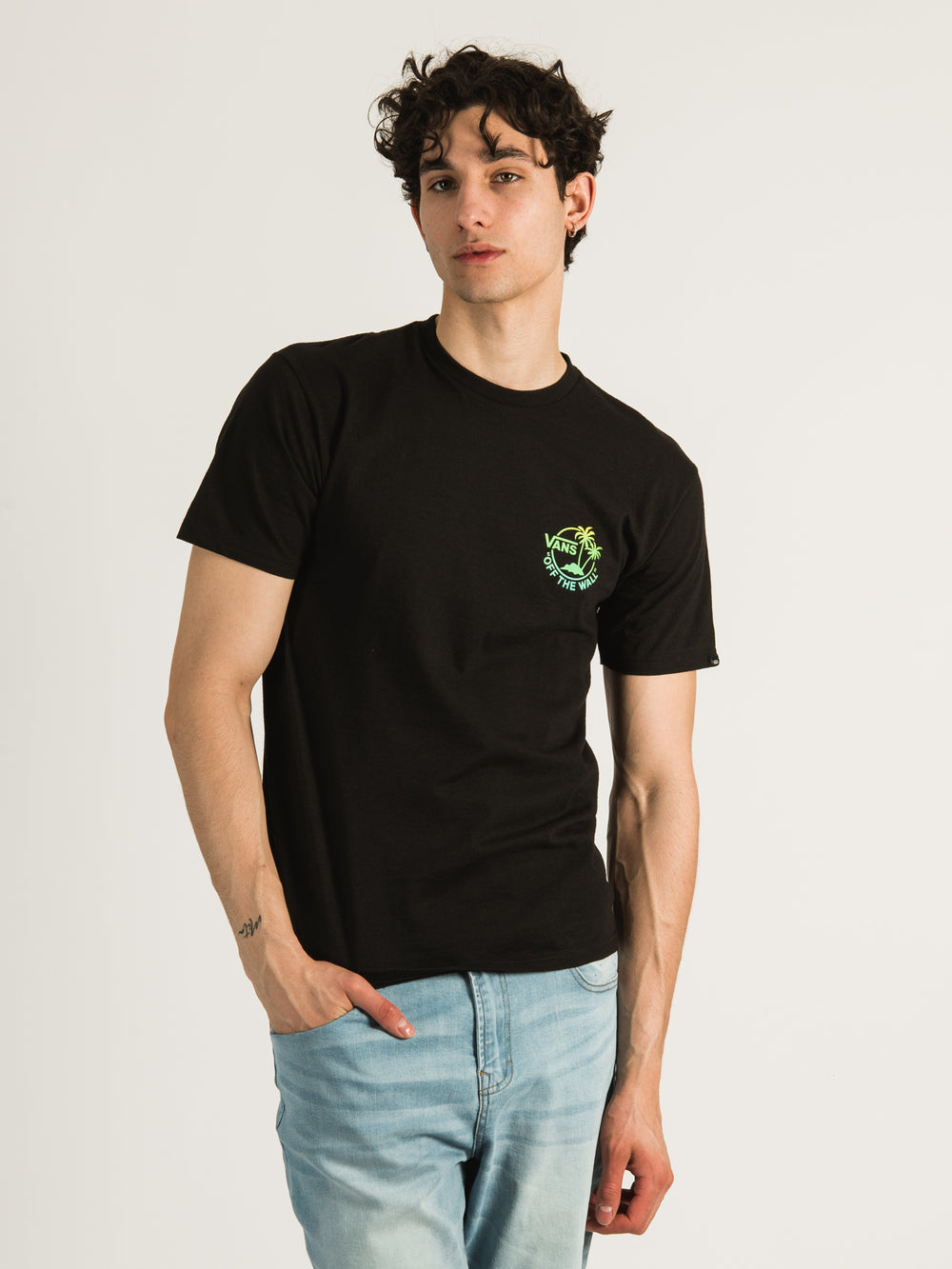 VANS CLASSIC MINI DUAL PALM II T-SHIRT - DESTOCKAGE