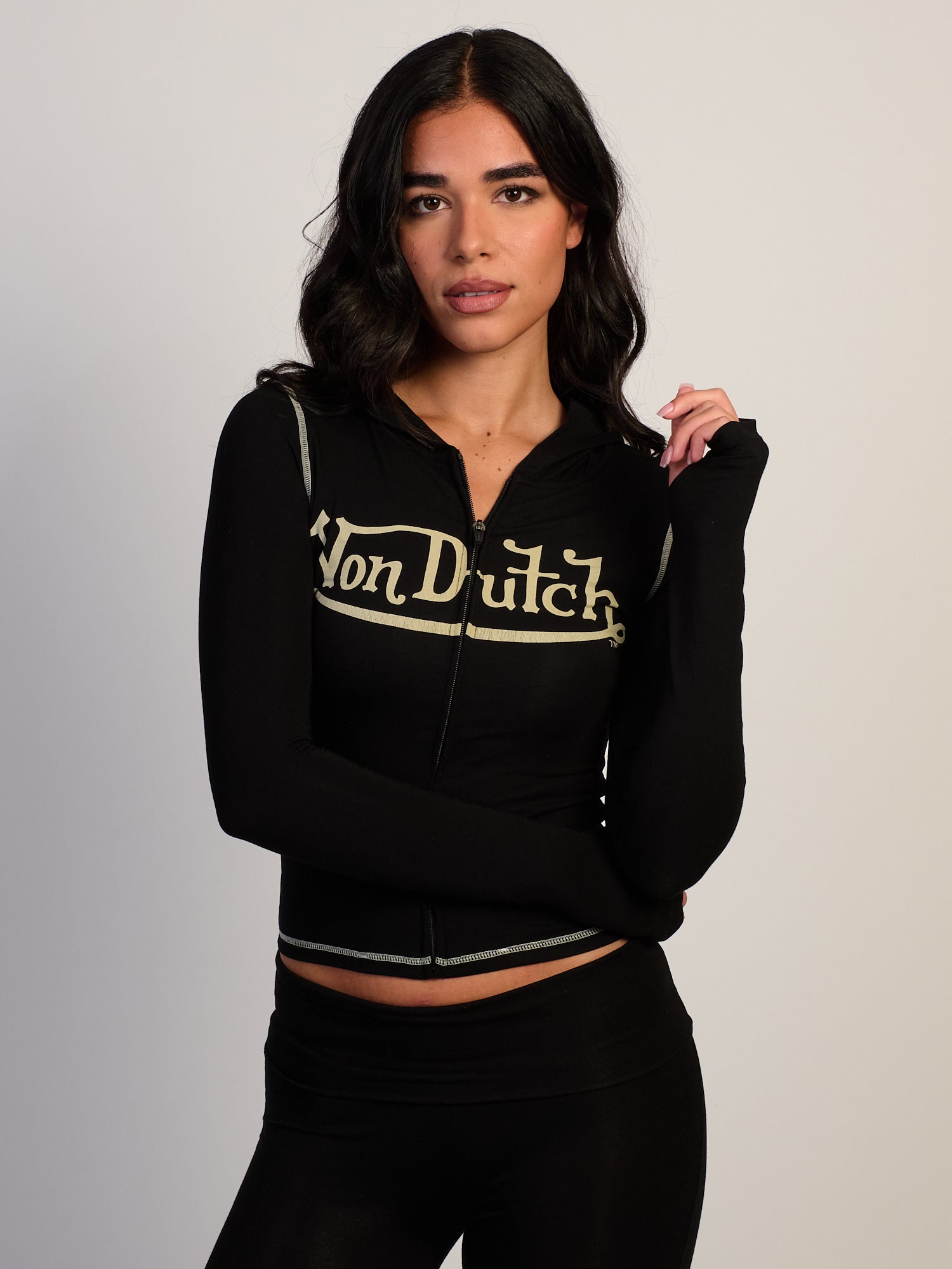 VON DUTCH YOGA TOP