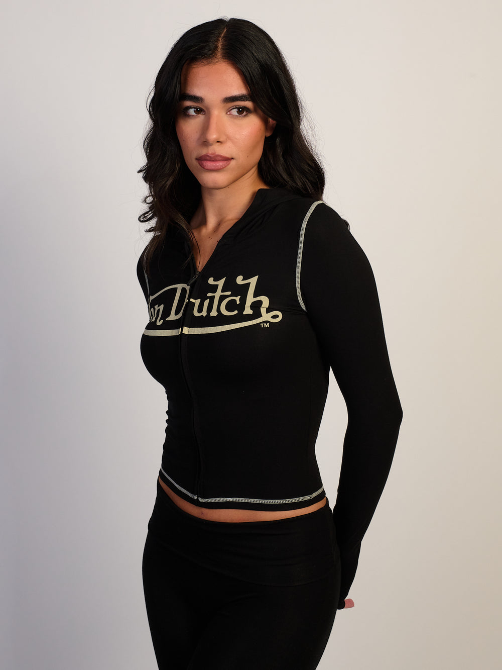 VON DUTCH YOGA TOP