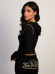 VON DUTCH YOGA TOP