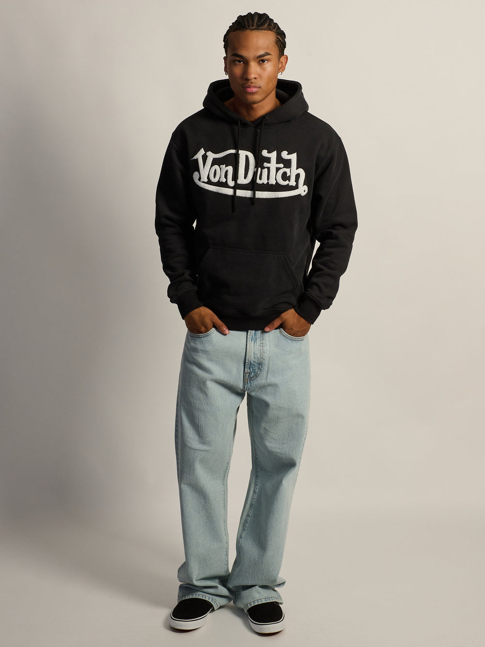 VON DUTCH LOGO HOODIE