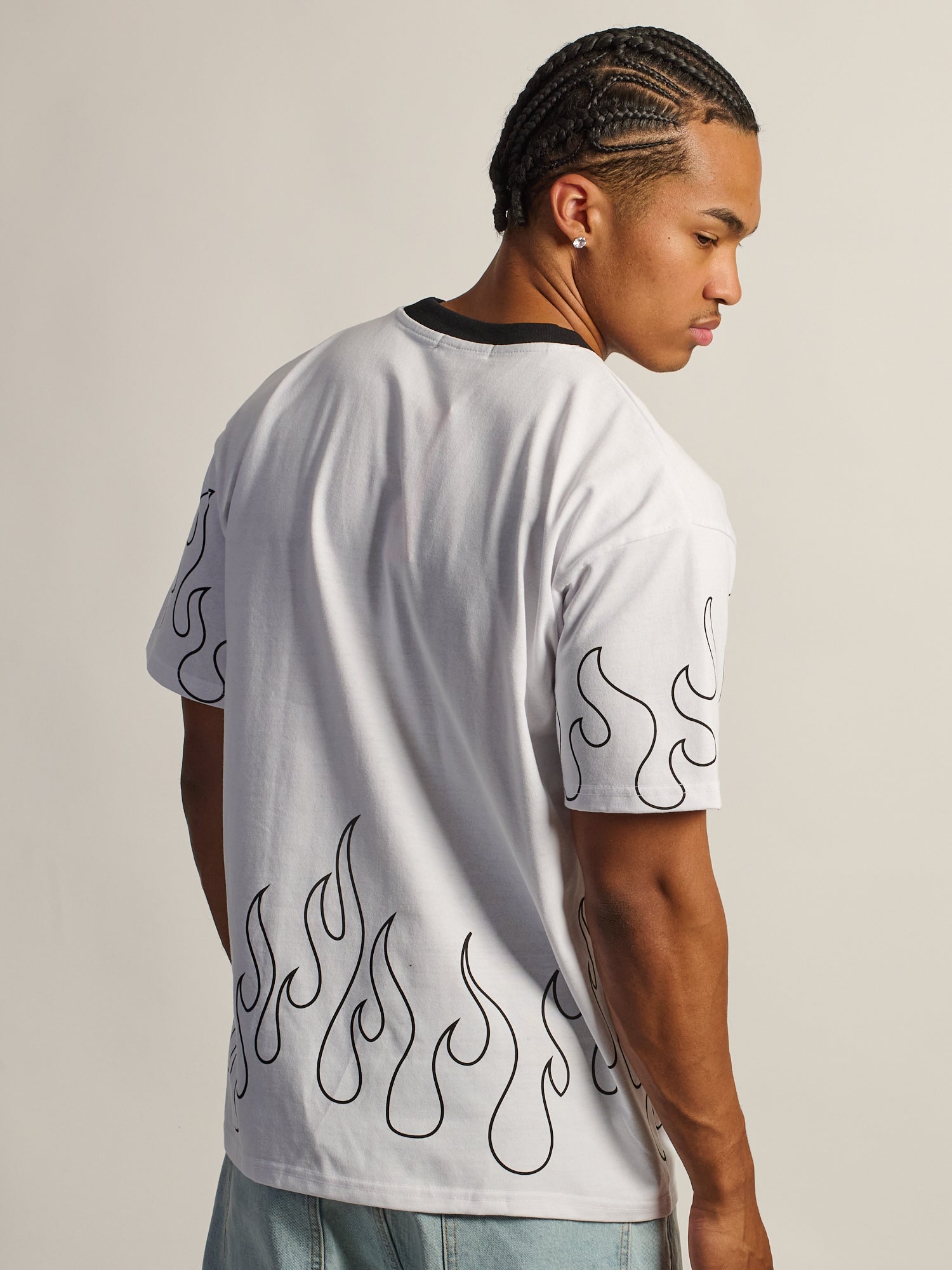 VON DUTCH FLAMES TEE