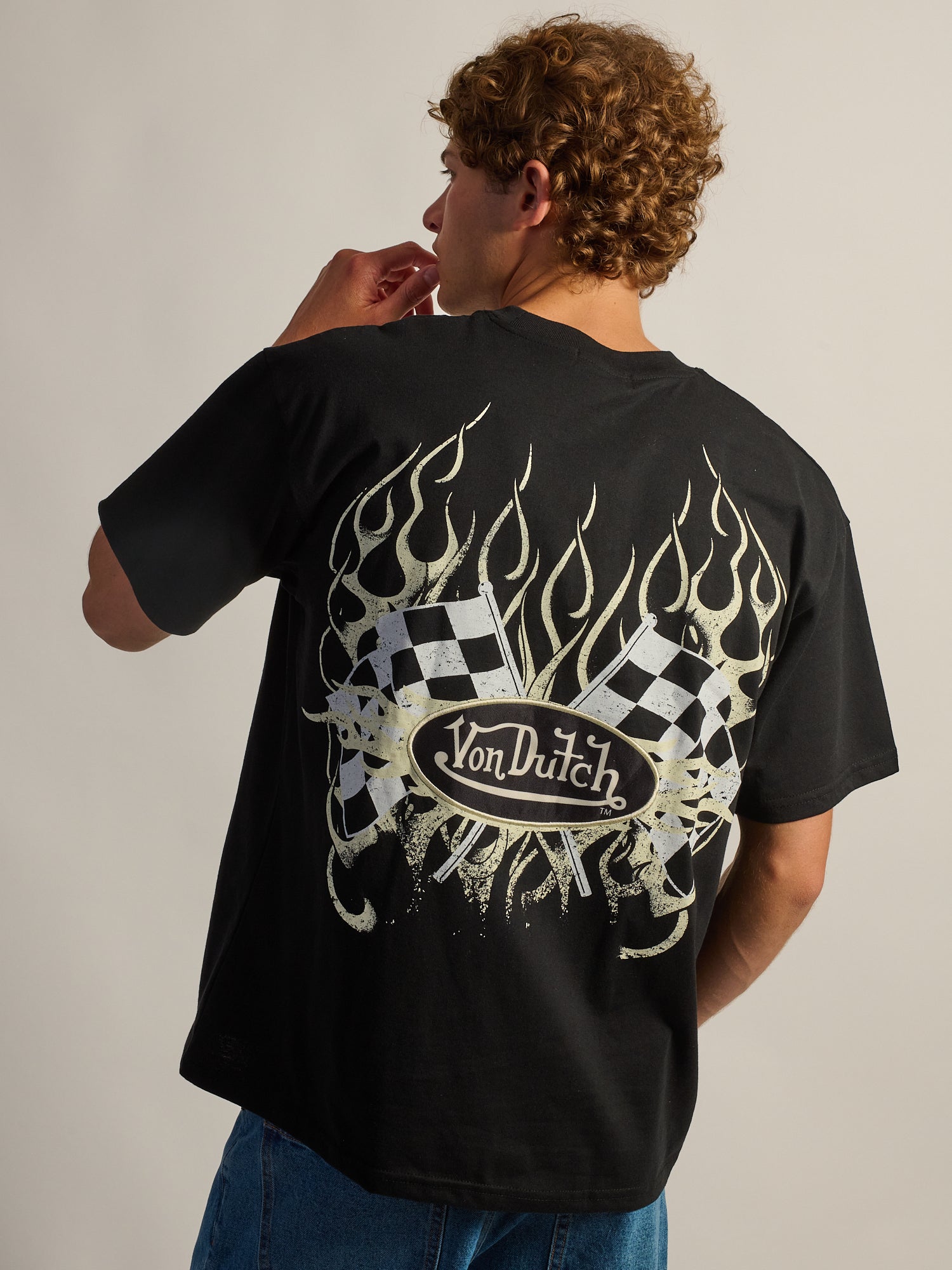 VON DUTCH FLAGS SHORT SLEEVE TEE