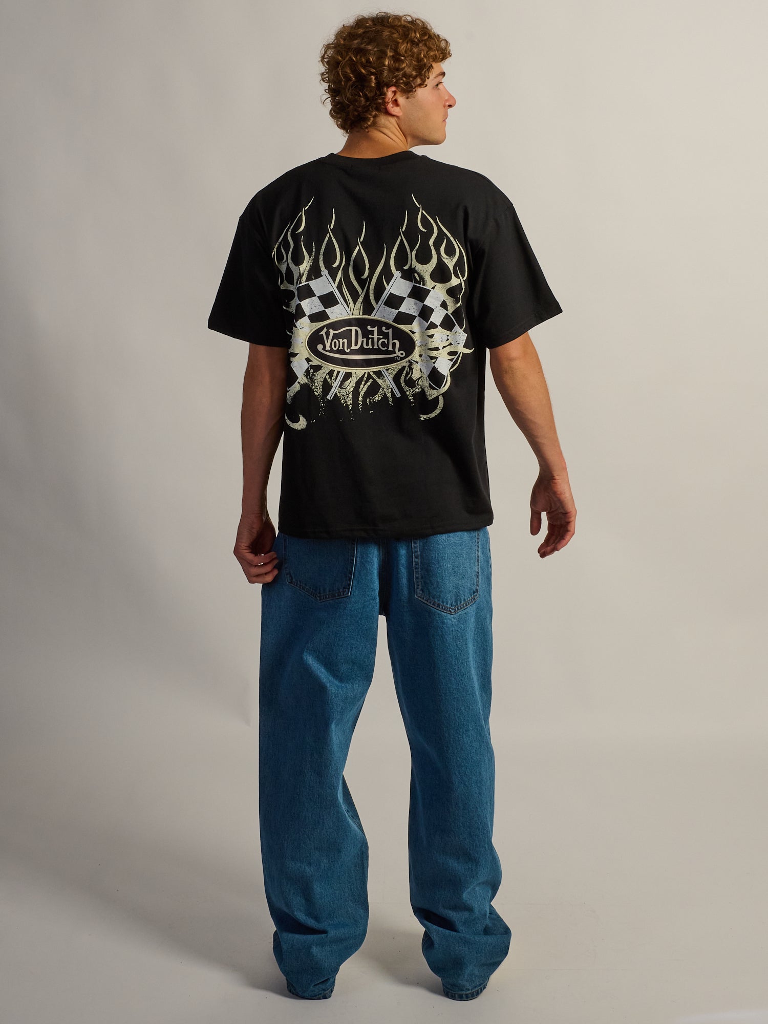 VON DUTCH FLAGS SHORT SLEEVE TEE