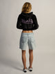 VON DUTCH VD SWEAT À CAPUCHE EN VELOURS ZIPPÉ