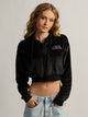 VON DUTCH VD SWEAT À CAPUCHE EN VELOURS ZIPPÉ