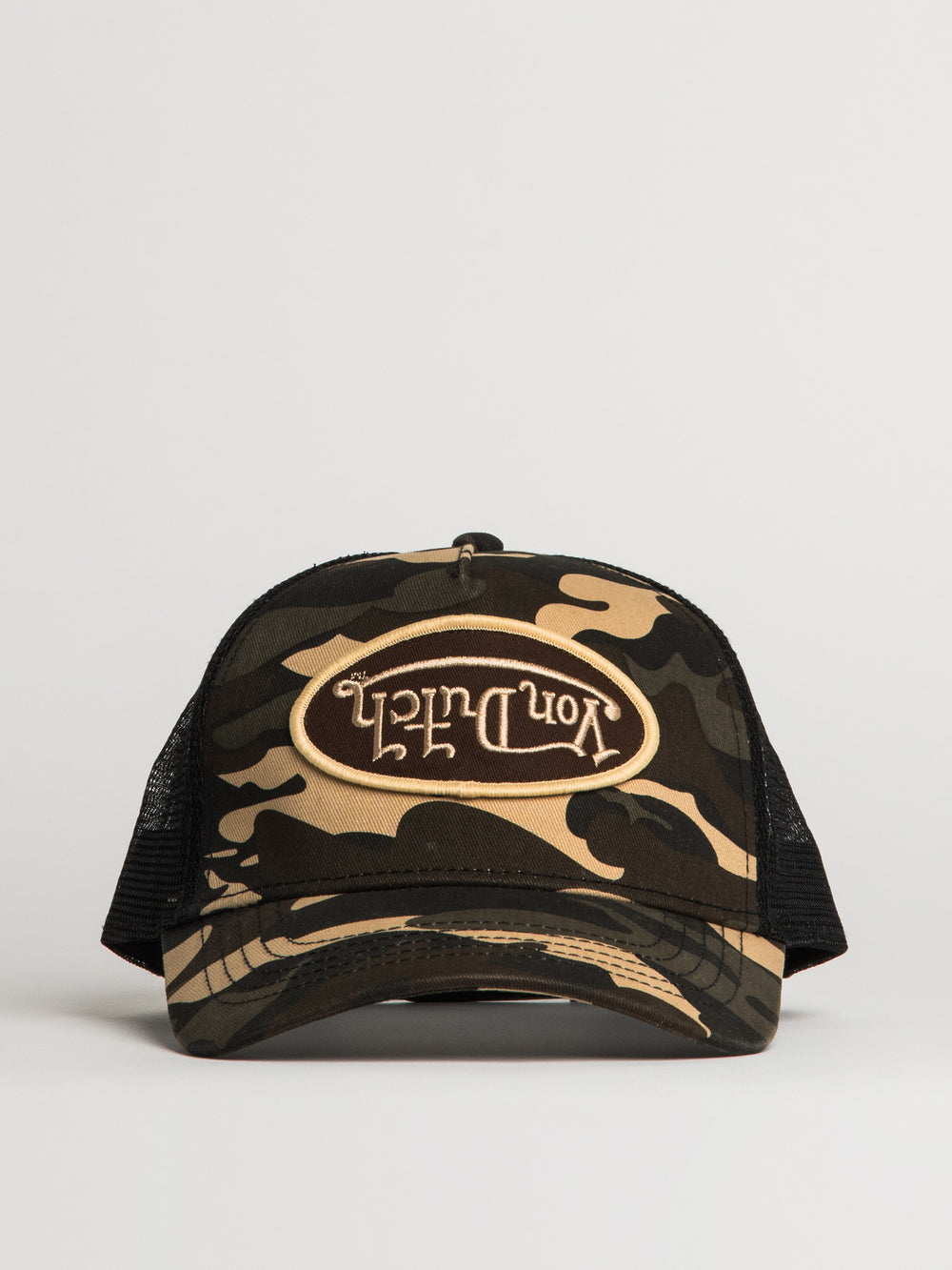 VON DUTCH MULTI TRUCKER HAT - BROWN CAMO