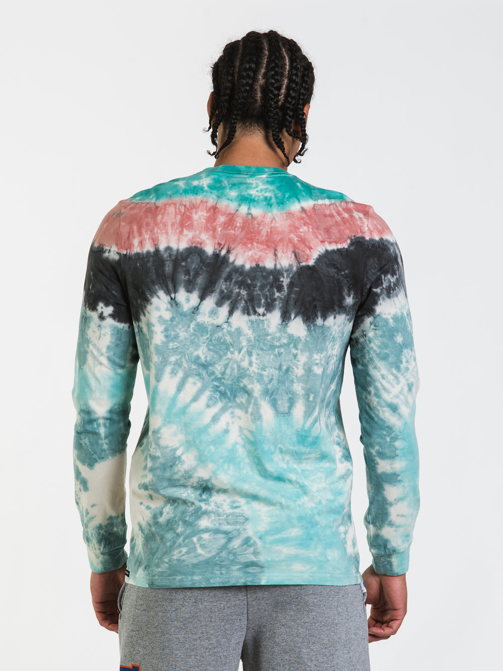 VOLCOM ICONIC STONE DYE LONG SLEEVE TEE - CLEARANCE