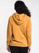 VOLCOM WOMENS DEADLY STONES PULLOVER HOODIE- GOLD - CLEARANCE - Boathouse