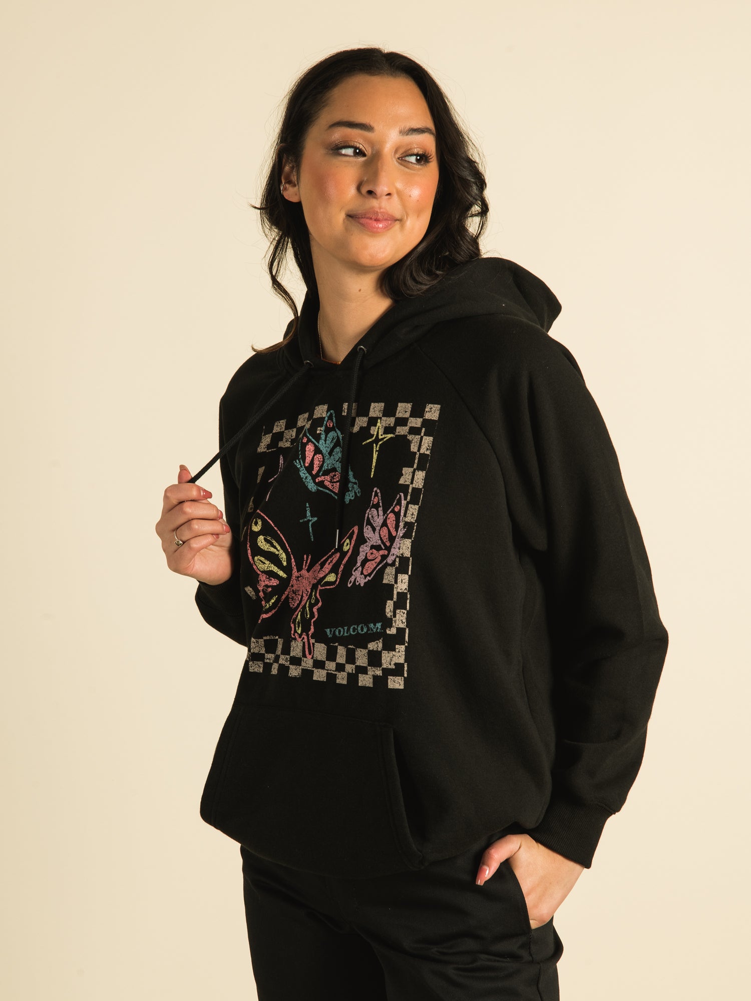 VOLCOM TRULY STOKED BOYFRIEND HOODIE