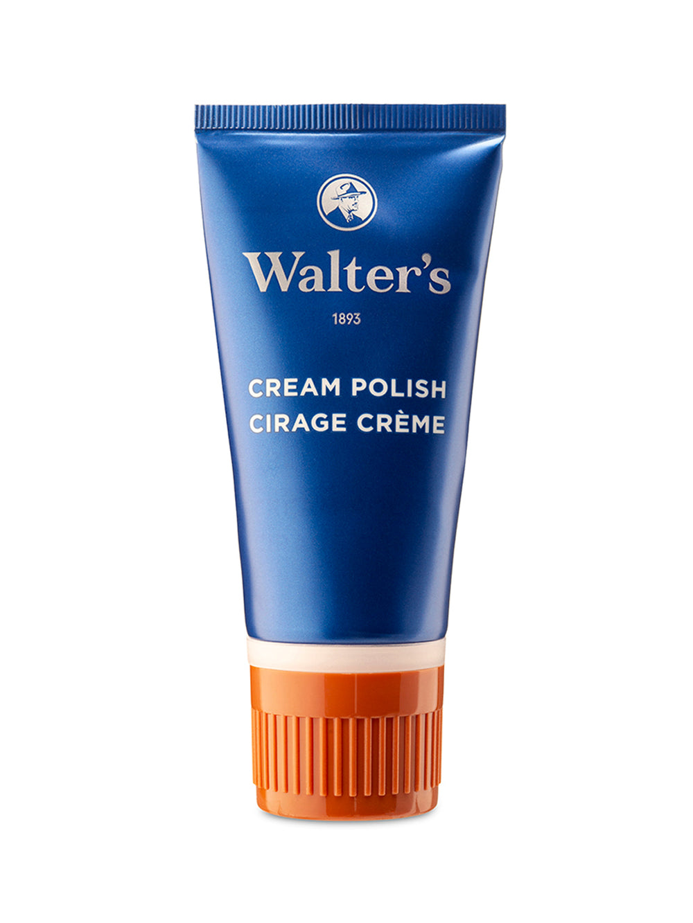 WALTER SHOE CARE CREAM POLISH - DARK BROWN - CLEARANCE