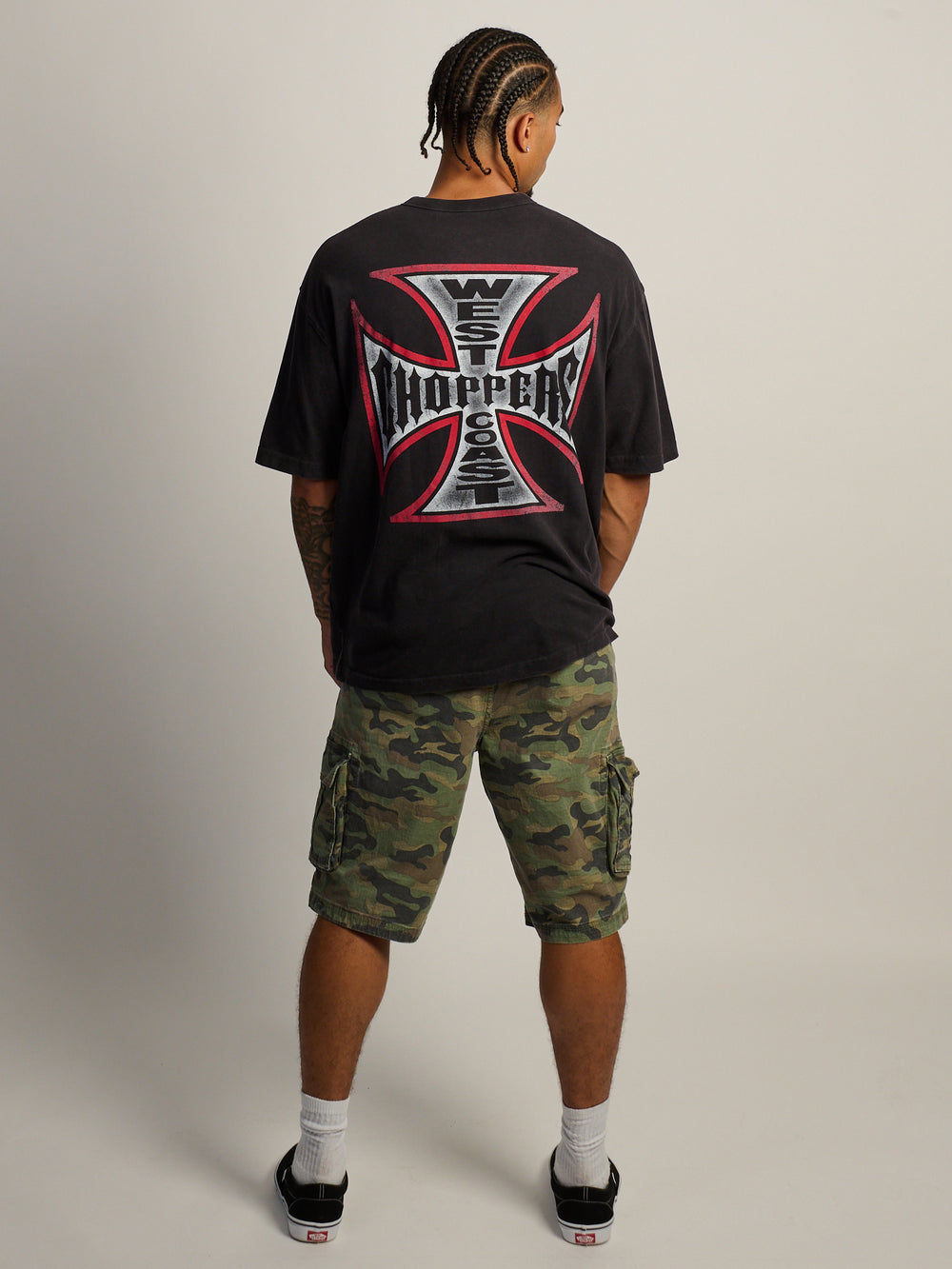 T-SHIRT DE FOOTBALL VINTAGE CHOPPERS DE LA CÔTE OUEST
