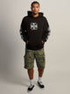 WEST COAST CHOPPERS CROSS RELAXED PULL OVER HOODIE