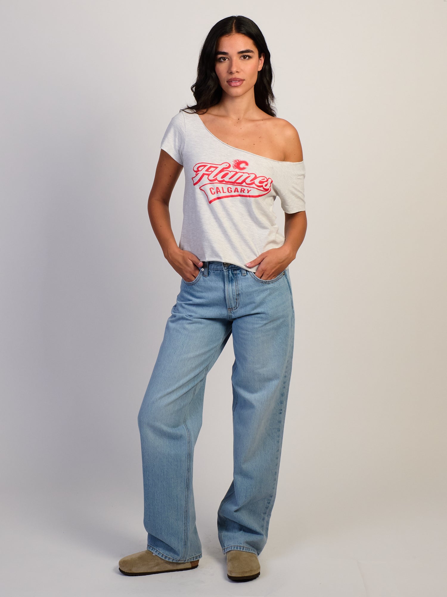 THE WILD COLLECTIVE NHL CALGARY FLAMES TEE