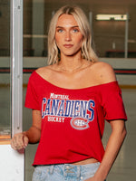 THE WILD COLLECTIVE NHL MONTREAL CANADIANS TEE