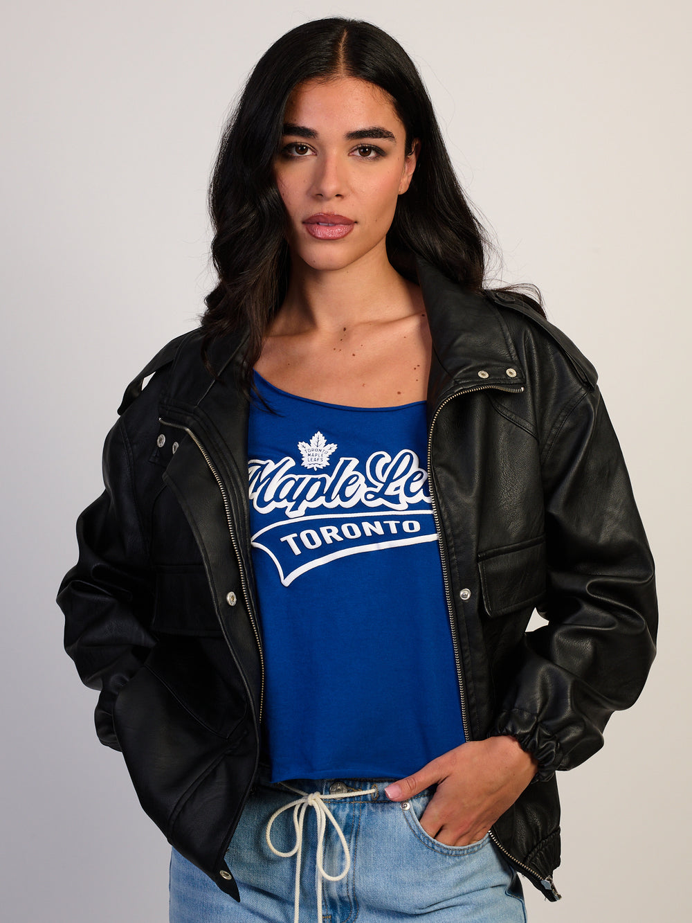 THE WILD COLLECTIVE NHL TORONTO MAPLE LEAFS TEE