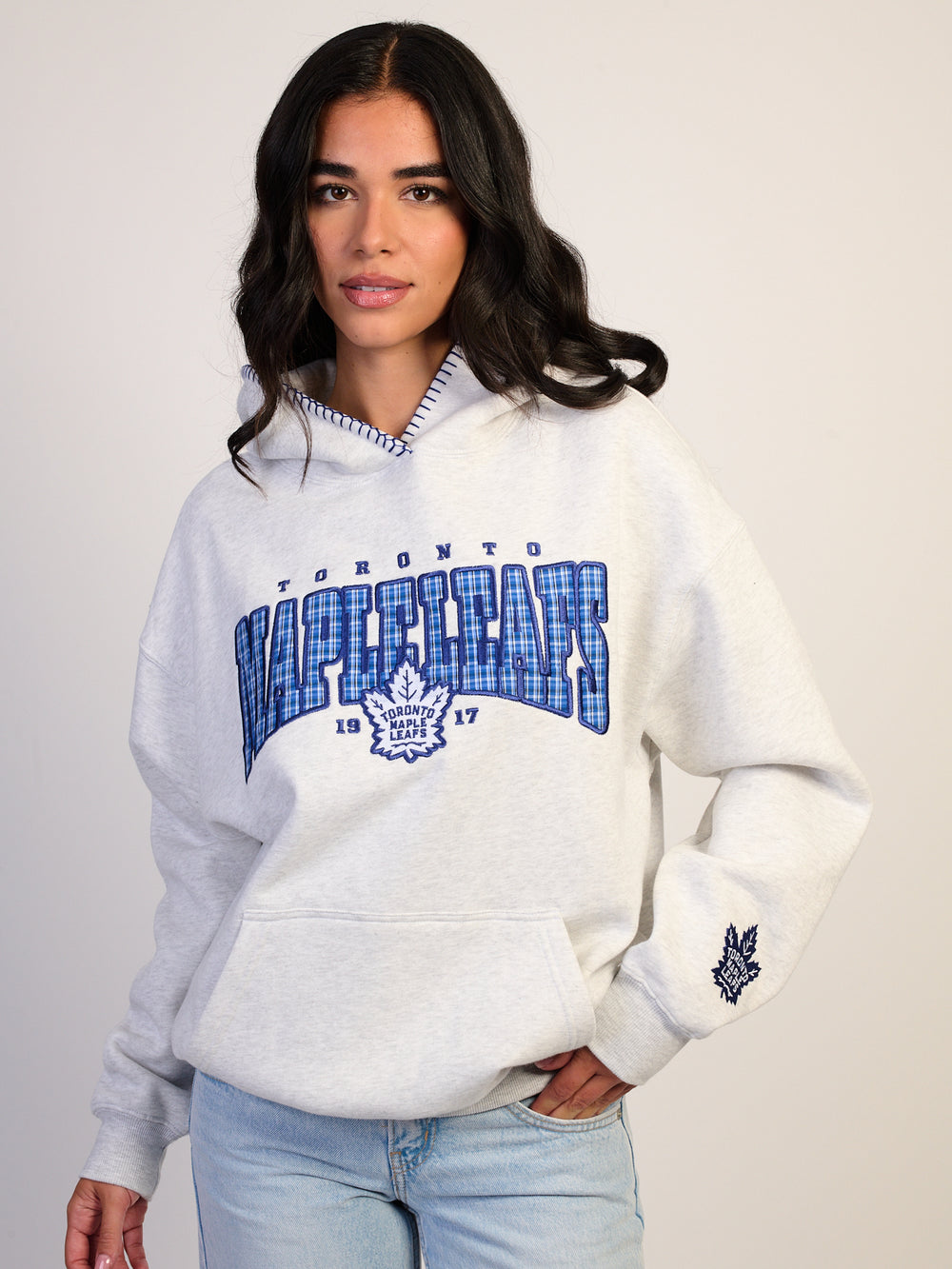 THE WILD COLLECTIVE NHL TORONTO MAPLE LEAFS HOODIE