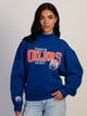 THE WILD COLLECTIVE NHL EDMONTON OILERS COL RAS-COU Chandail à capuchon