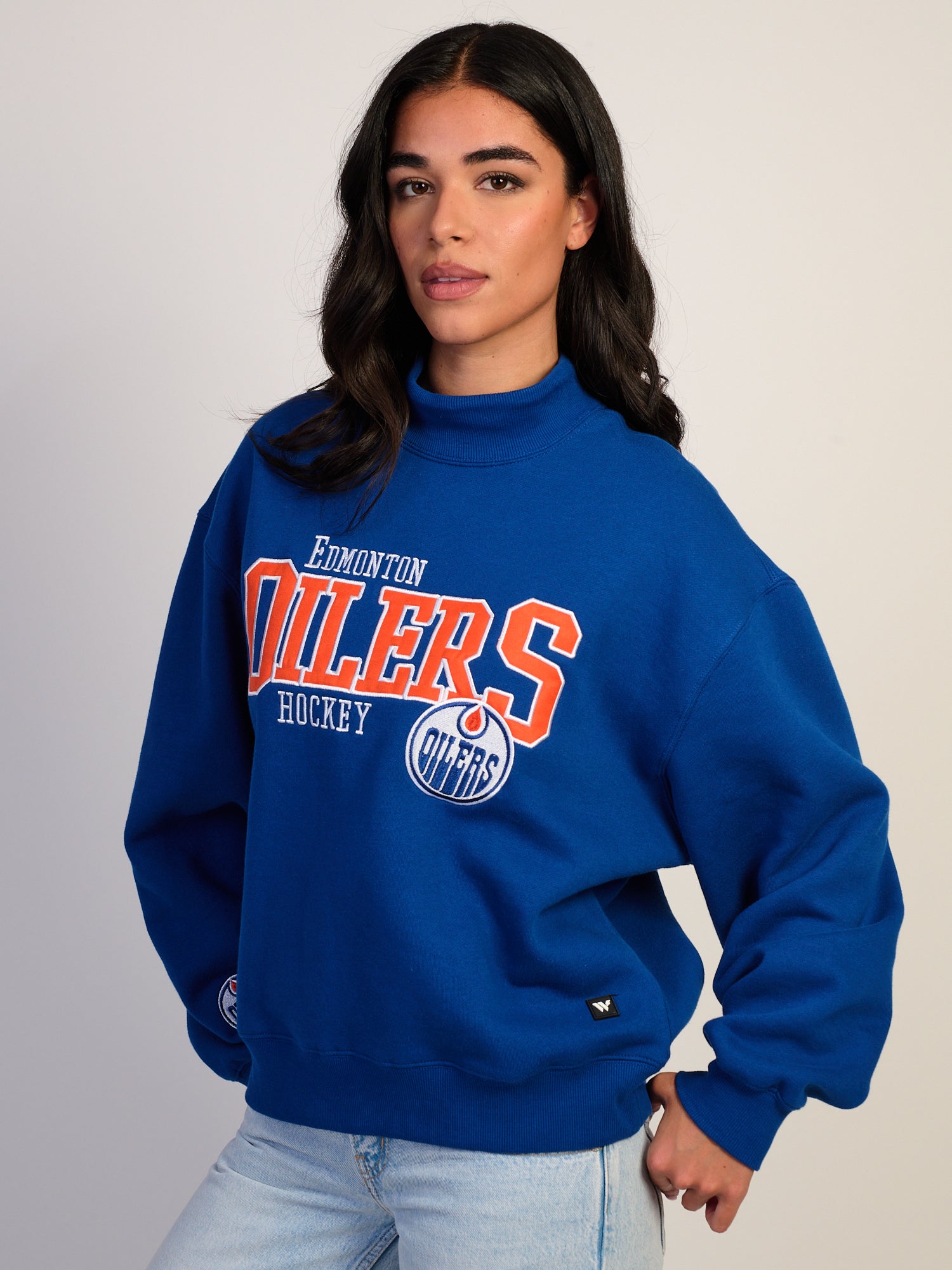 THE WILD COLLECTIVE NHL EDMONTON OILERS MOCKNECK