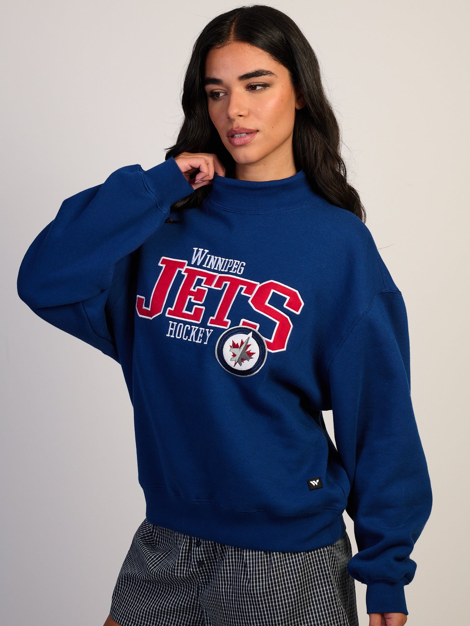 THE WILD COLLECTIVE NHL WINNIPEG JETS MOCKNECK
