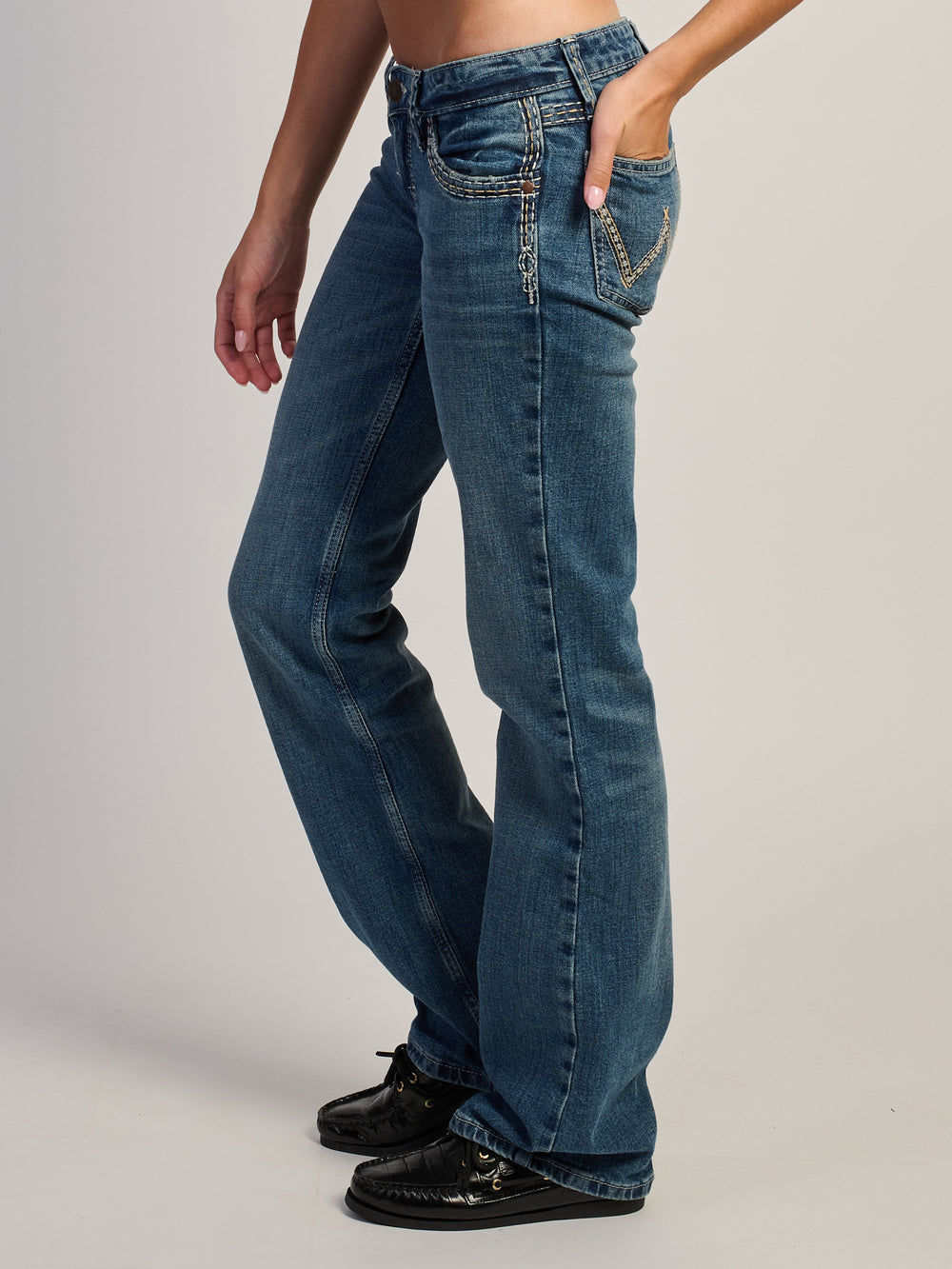 WRANGLER SADIE BOOTCUT TAILLE BASSE