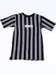 PROJECT ZANEROBE MENS VERTICAL STRIPE CHEST LOGO SHORT SLEEVE T - CLEARANCE - Boathouse