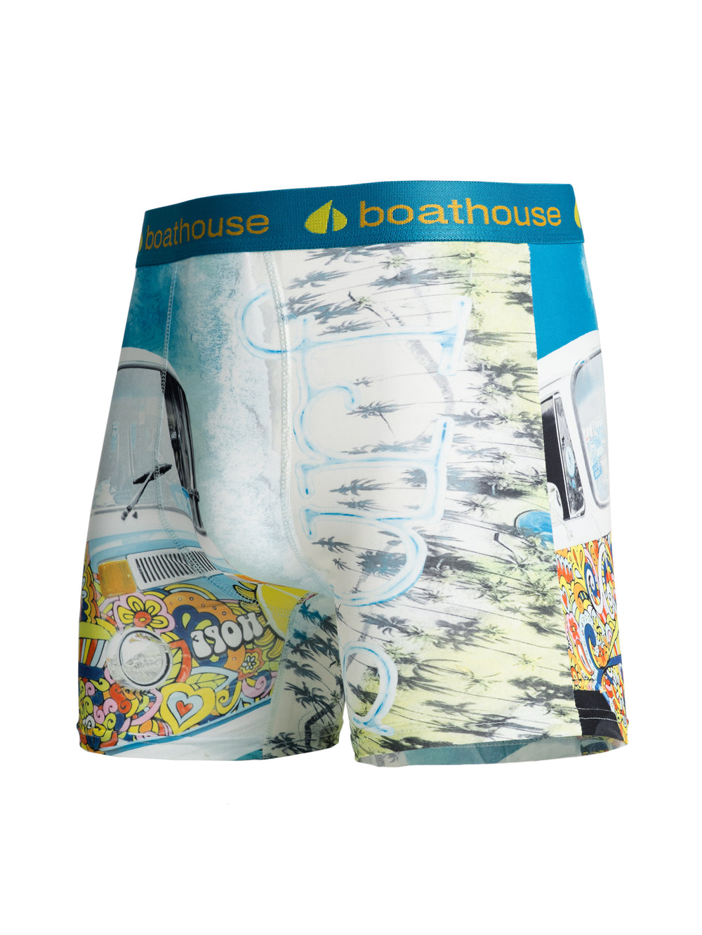 BOATHOUSE NOVELTY BOXER BRIEF - HIPPIE VAN - CLEARANCE