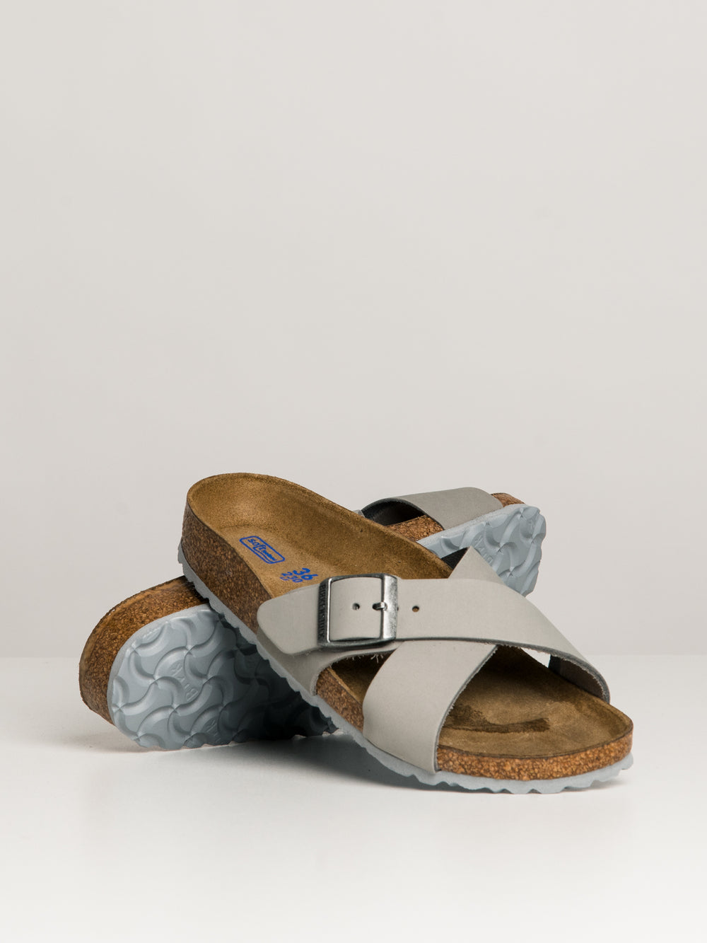 WOMENS BIRKENSTOCK SIENA SOFT FOOTBED NARROW SANDALS - CLEARANCE