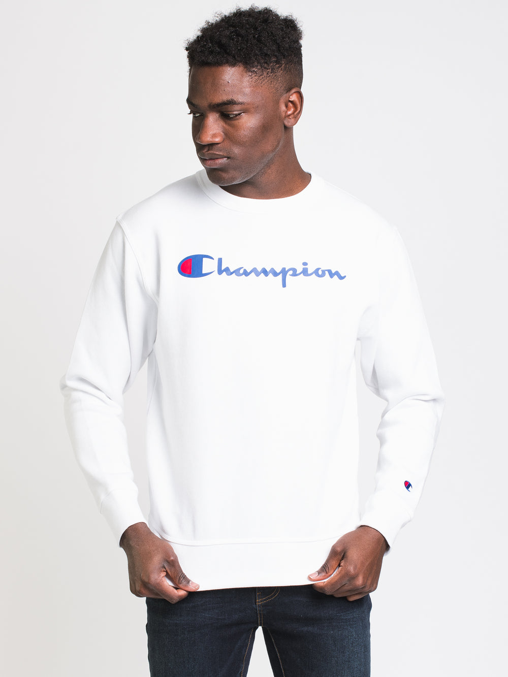 CHAMPION POWERBLEND GRAPHIC CREW SCRIPT  - CLEARANCE